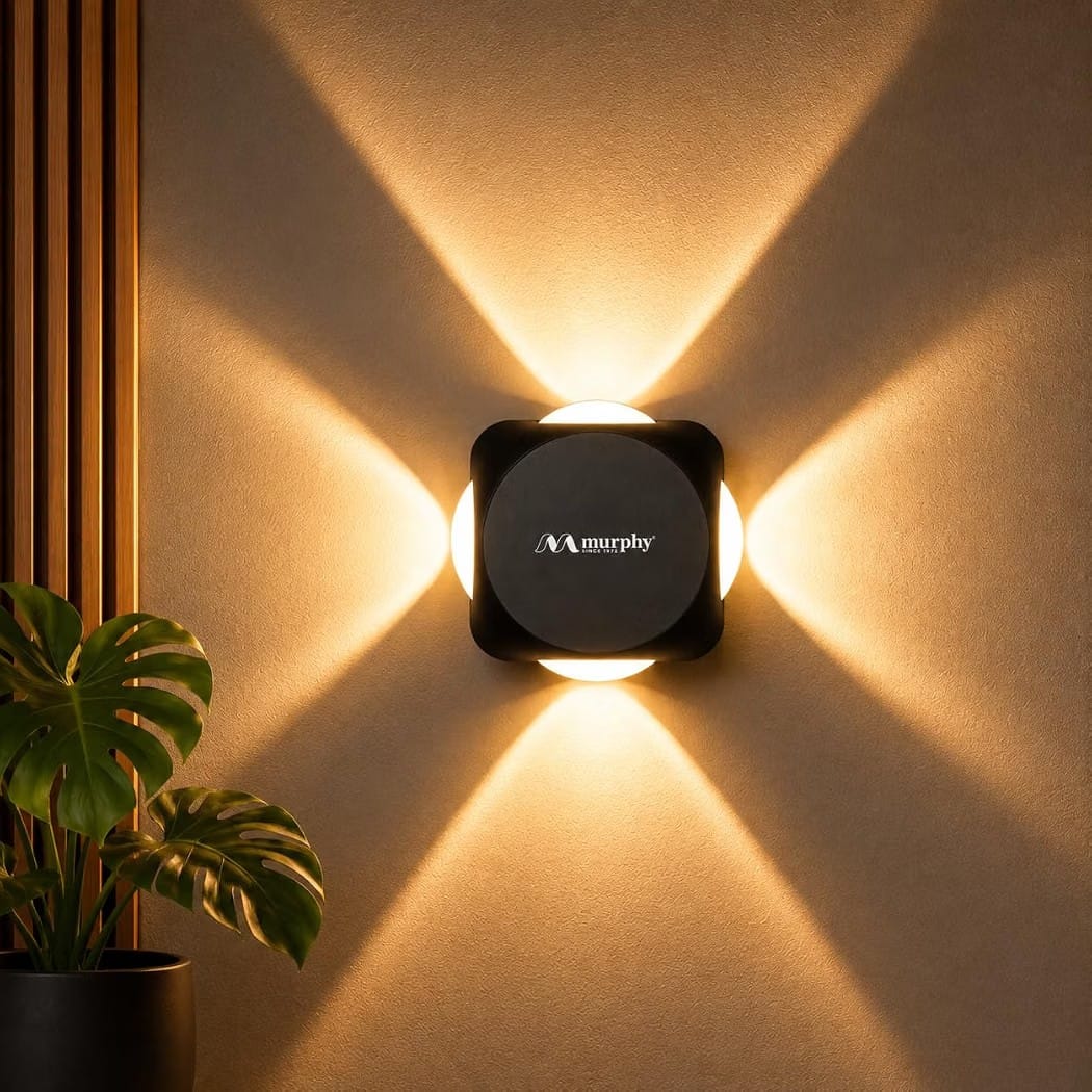 Dillicart™Murphy LED Outdoor Up/Down Wall Light – 6W Warm White